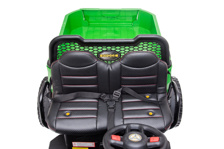 Pre-Order 24v Farm Truck 4x4 with Tipping Bed - Green 