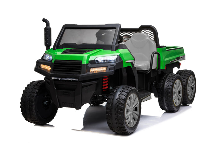 Pre-Order 24v Farm Truck 4x4 with Tipping Bed - Green 