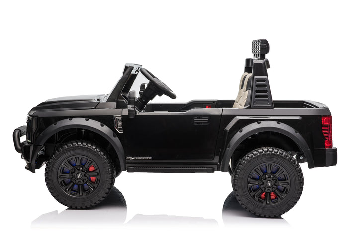 Pre-Order 24v Licensed Ford Super Duty 4x4 - Black 