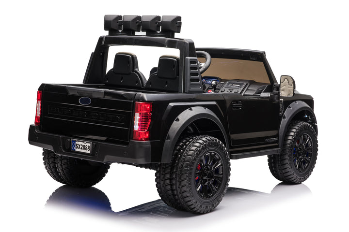 Pre-Order 24v Licensed Ford Super Duty 4x4 - Black 