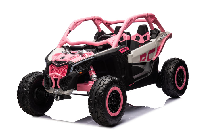 Pre-Order 24v Licensed Can'Am Maverick 4x4 - Pink
