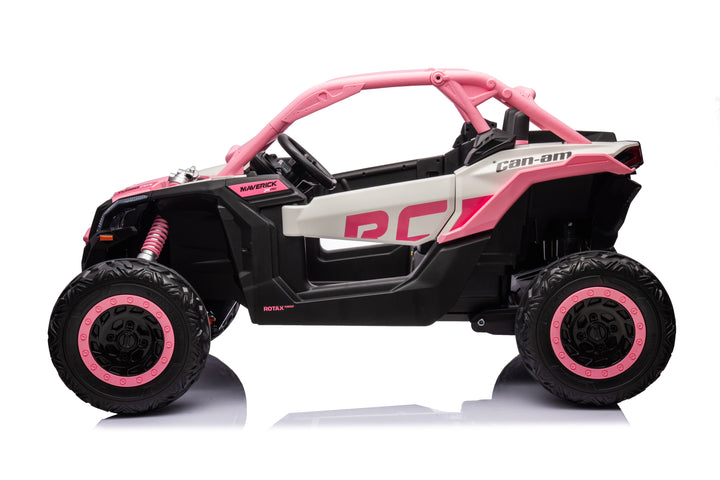 Pre-Order 24v Licensed Can'Am Maverick 4x4 - Pink
