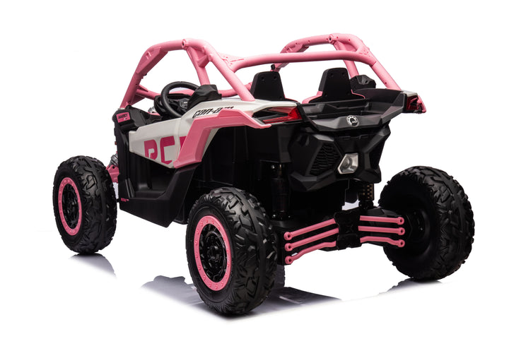 Pre-Order 24v Licensed Can'Am Maverick 4x4 - Pink

