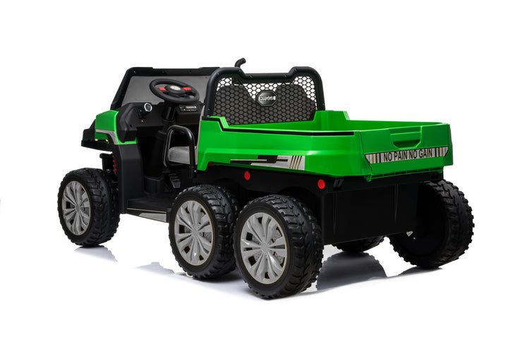 Pre-Order 24v Farm Truck 4x4 with Tipping Bed - Green 