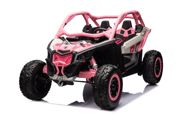 Pre-Order 24v Licensed Can'Am Maverick 4x4 - Pink ETA 29 Nov